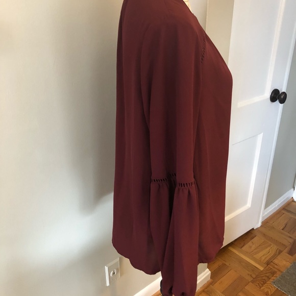 Mossimo Maroon Top Size M - Picture 4 of 8